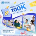 Tặng Voucher 100k khi mua gói khám 3 liều vắc xin Rotateq